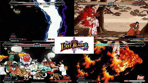 The Last Blade 2 (Bakumatsu Rouman Gekka no Kenshi) All specials moves - Power and Speed! Part 1