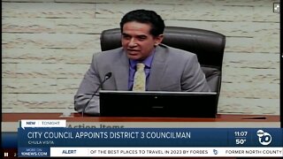 Chula Vista City Council appoints District 3 councilman