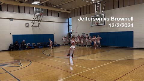 Jefferson vs. Brownell Basketball Game 12/2/2024