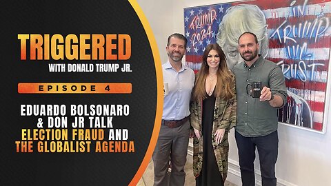 Eduardo Bolsonaro (Brazil’s Don Jr.) Interviewed by Donald Trump Jr. Himself! (2/2/23)