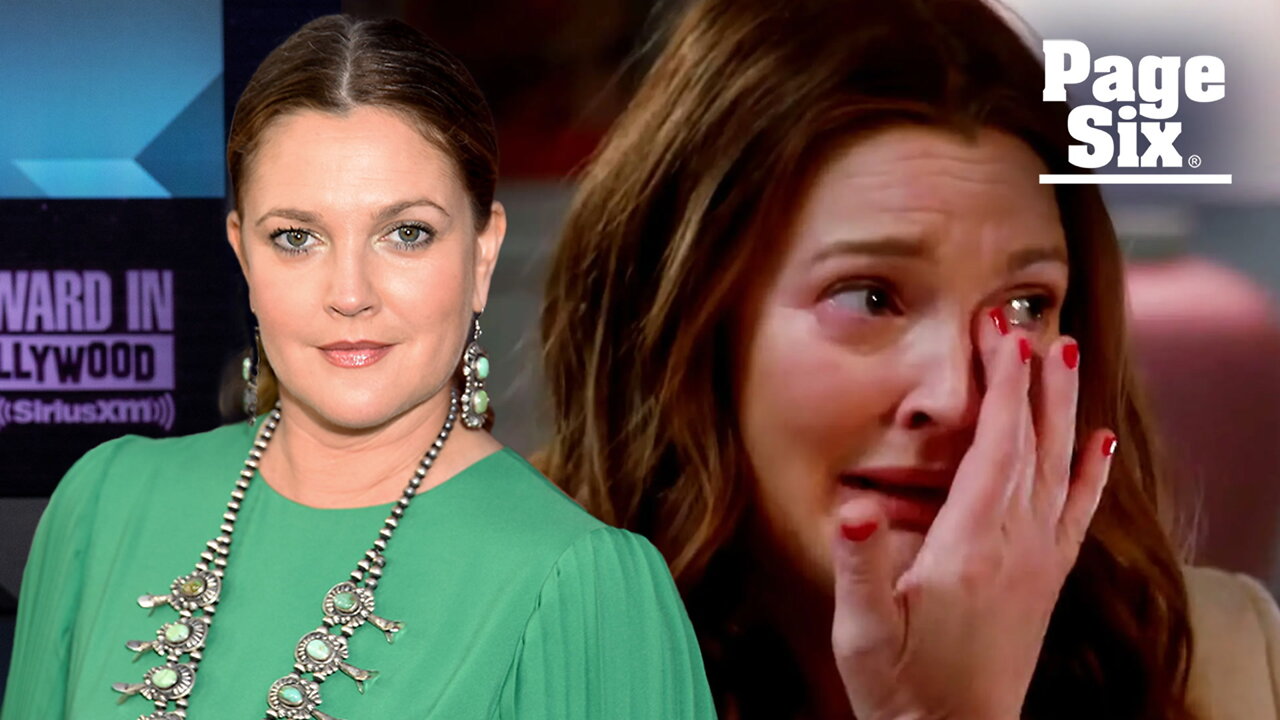 Drew Barrymore cries over raising kids in public eye: 'Don't f--k with' them