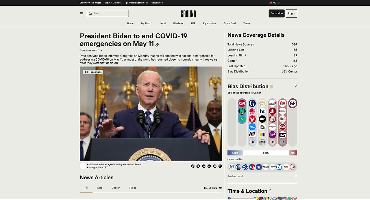 President Biden to end COVID-19 emergencies on May 11\CNN analyst says COVID deaths are overcounted