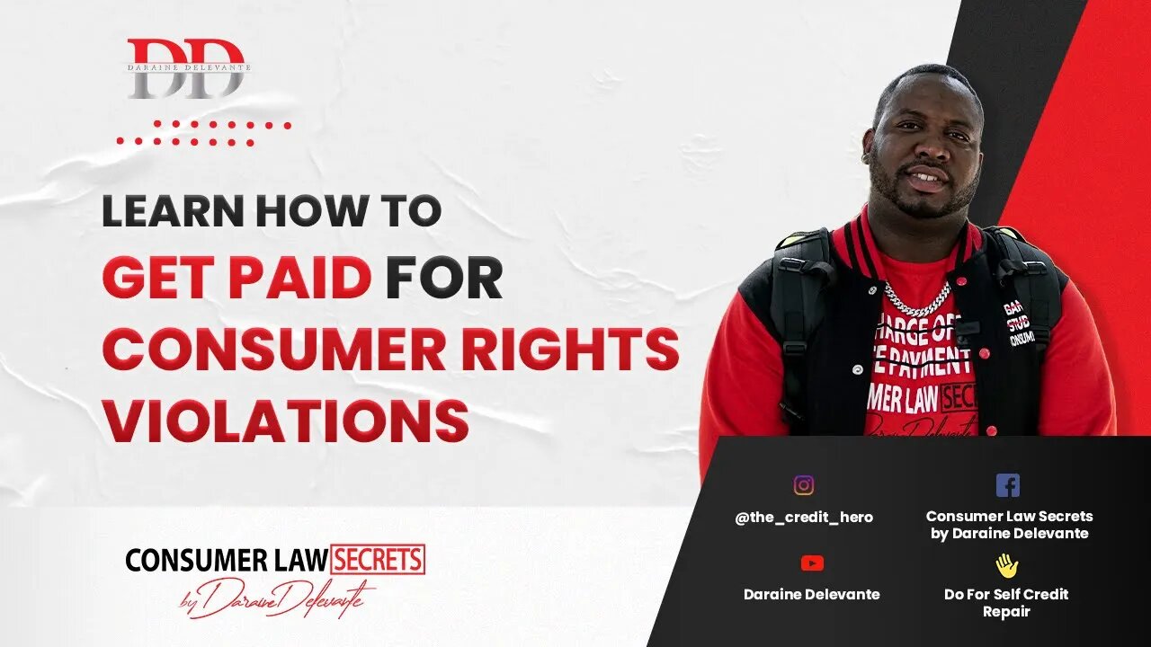 Learn How to Get Paid For Consumer Rights Violations!😱😱😱