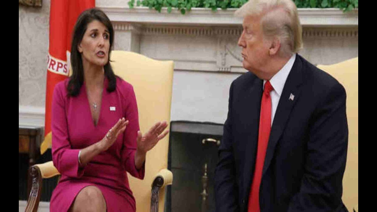 Trump Says Nikki Haley Called Him To Say She’d Like To Consider 2024 Presidential Bid.