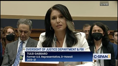 Tulsi Gabbard Unloads on Big Tech, Government Censorship Before Oversight Committee