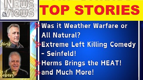 Was it Weather Warfare or All Natural | Extreme Left Killing Comedy-Seinfeld