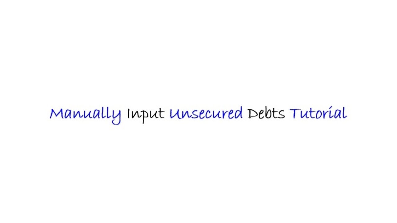 Mobile - Debts Tab Standard Subscription - English