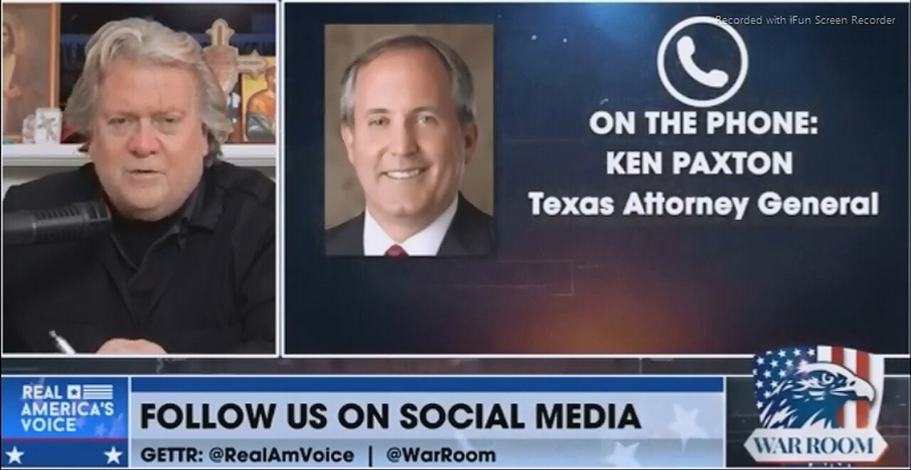 KEN PAXTON TX AG>THE FBI & DOJ ARE CRIMINAL ORGANIZATIONS - YOUR LOCAL & STATE GOVT EMLOYEES & BLUE LINE GESTAPOS HAVE BEEN DOING THIS FOR YEARS - 11 mins.