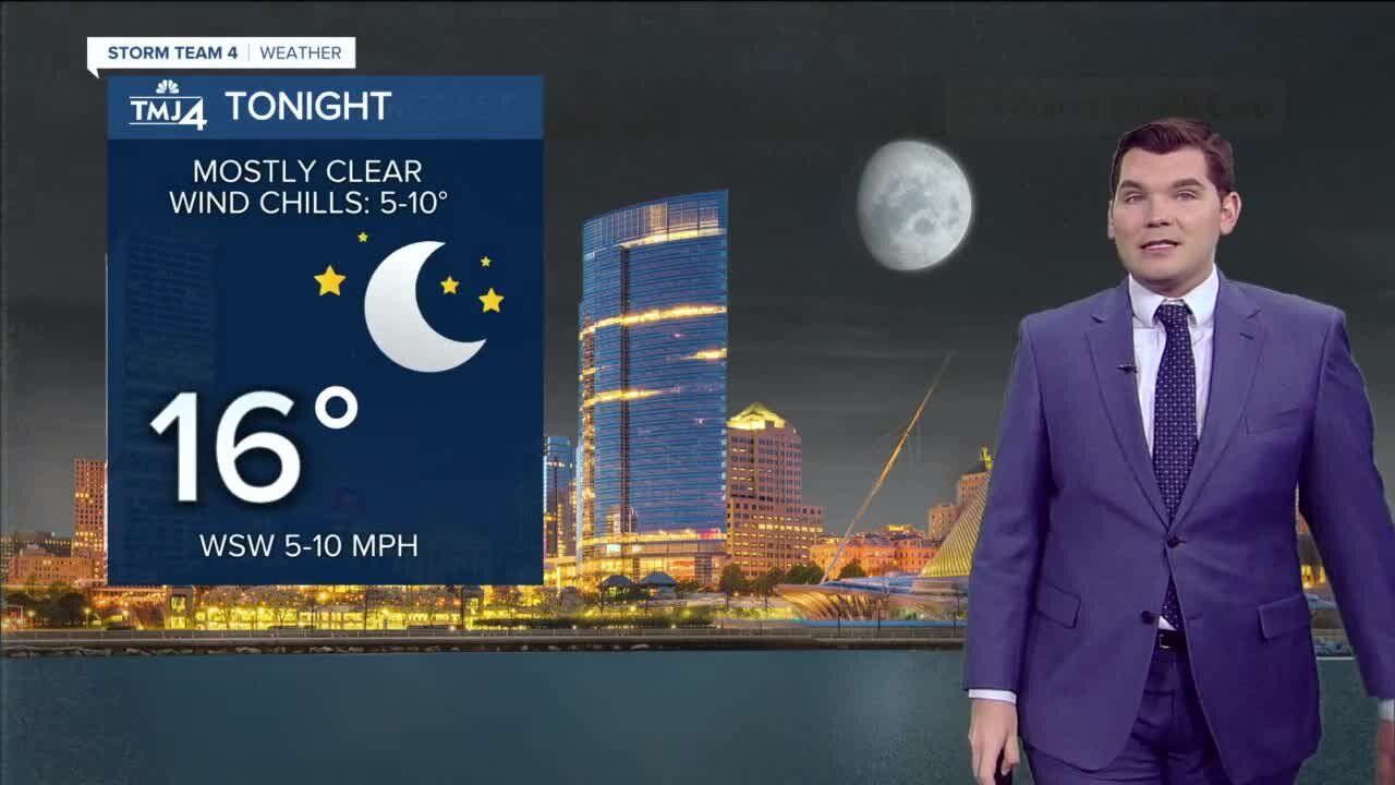 A little warmer Wednesday with highs in the 20s