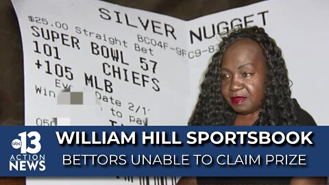 Bettors unable to claim their prize after Super Bowl with William Hill sportsbook