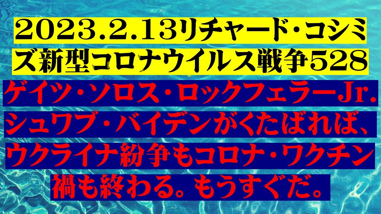 2023.2.13リチャード・コシミズ新型コロナウイルス戦争５２８