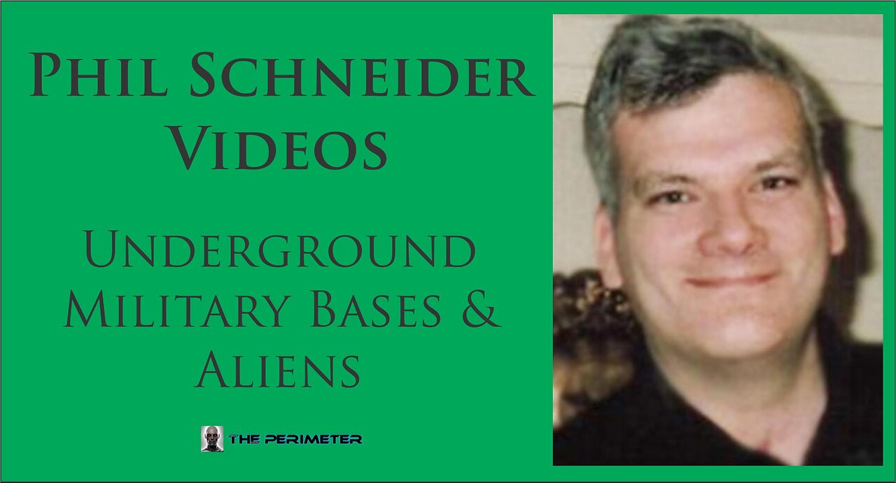 Phil Schneider | Underground Military Bases & Aliens