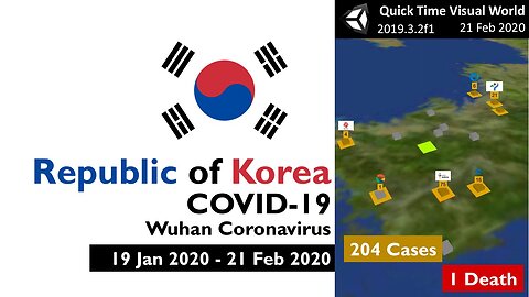 21 Feb 2020 - COVID-19 Wuhan Coronavirus: South Korea