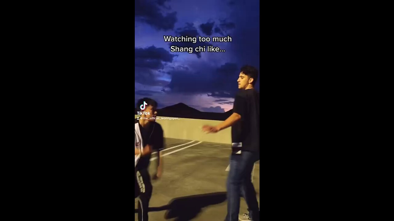 When you watch too much Shang chi like