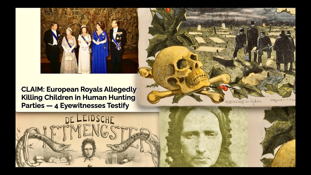 Human Hunting Party History Holland Royal House Netherland Most Prolific Female Serial Killer