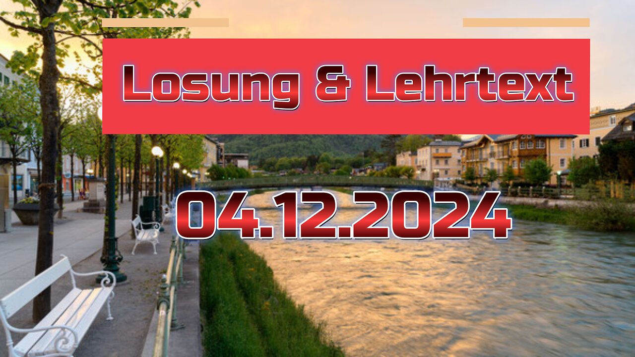 041224 Losung & Lehrtext