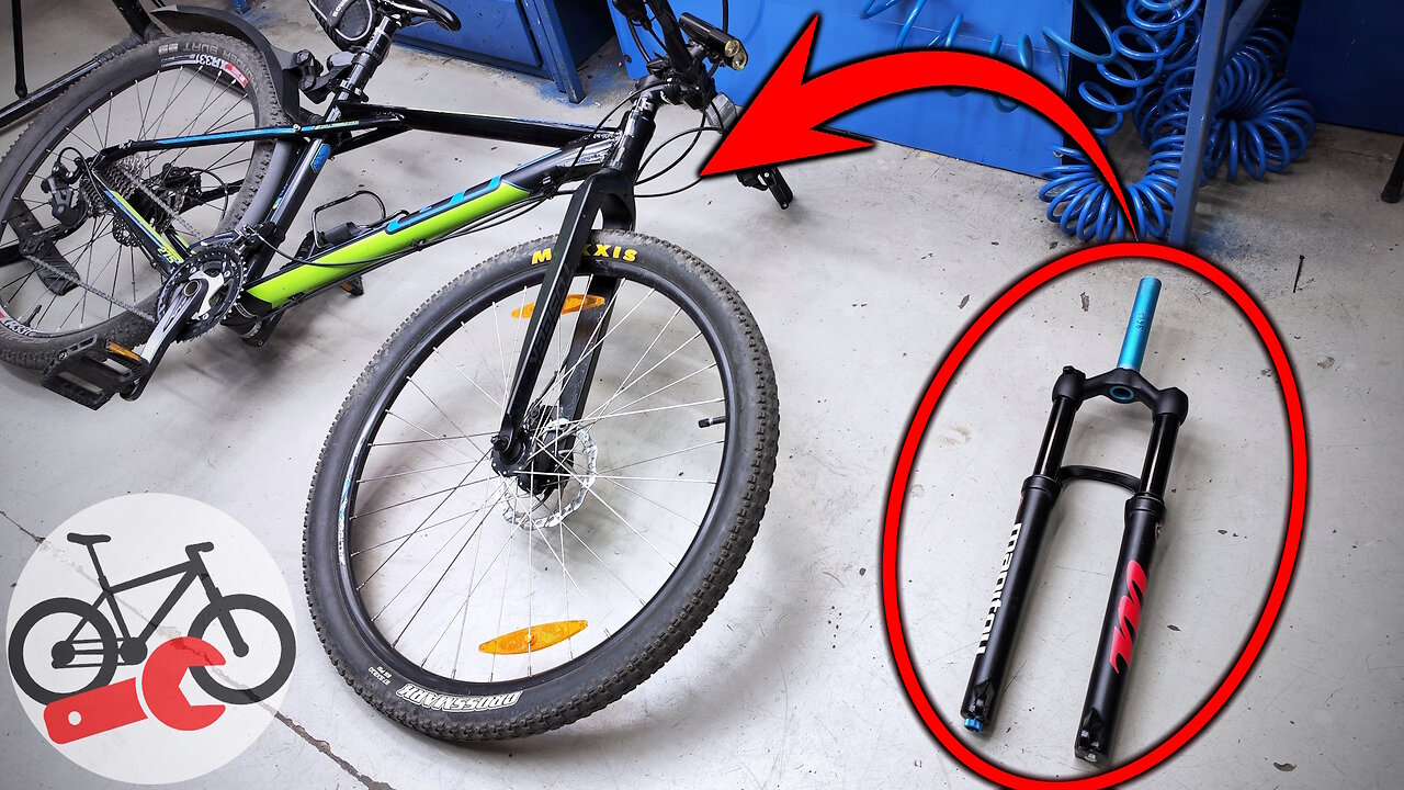 Making the bicycle softer. How to replace a fork on a mtb bike