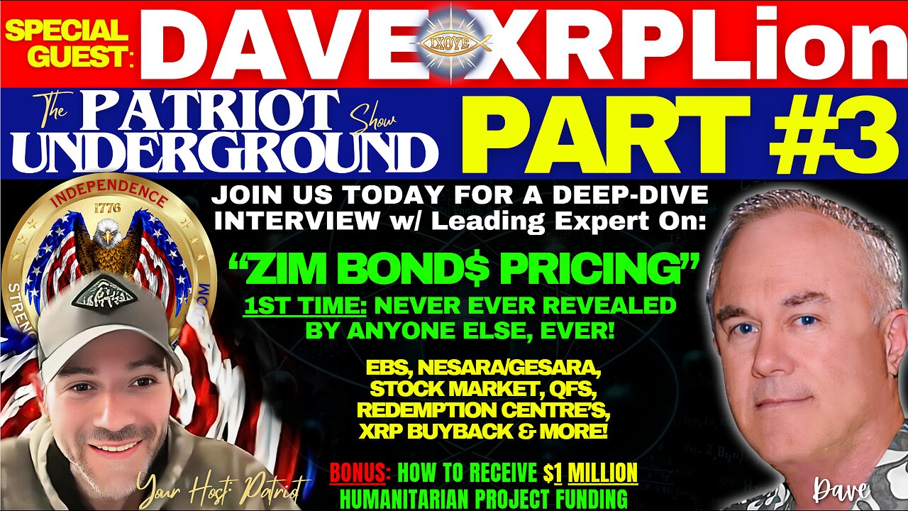 Dave XRPLion: PART#3 ZIM PRICE 1ST TIME EVER Best DEEP DIVE on ZIM BONDS Must Watch Trump News