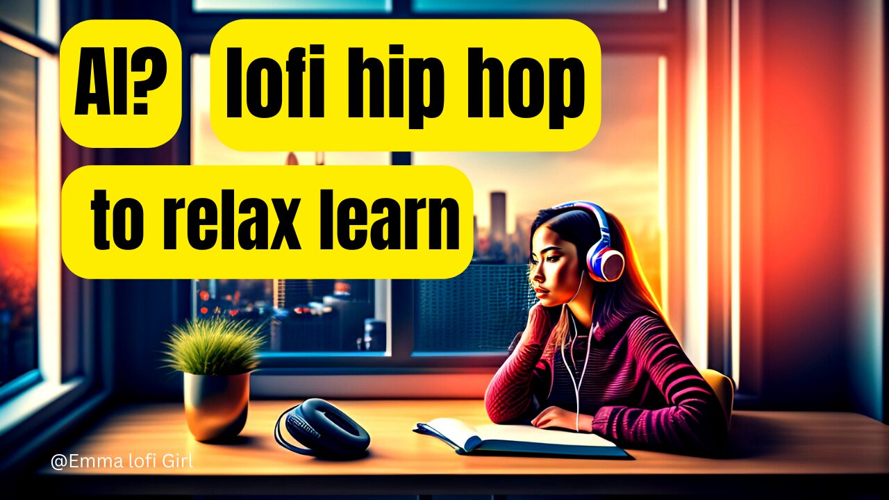 lofi hip hop - beats to relax learn - with Ai