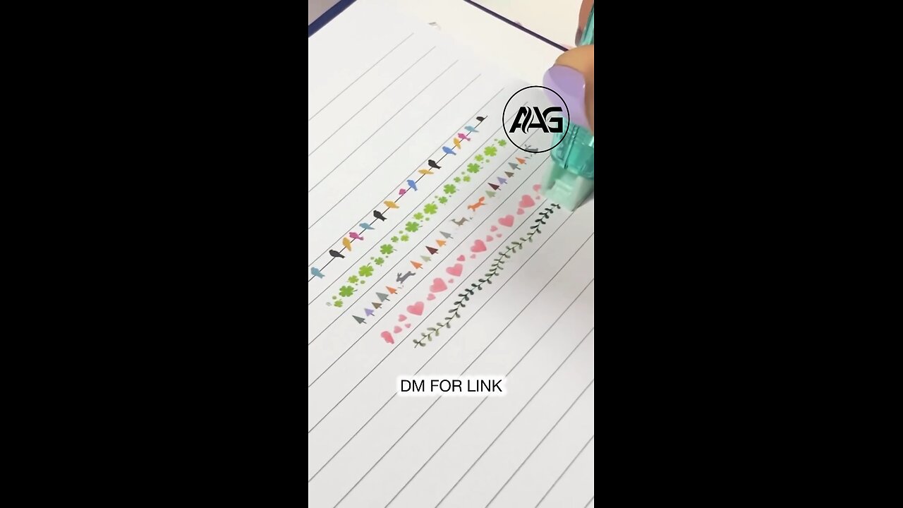 DIY Cute Animals Press Type Decorative Pen, Amazon Finds, Kids Gadget 5003