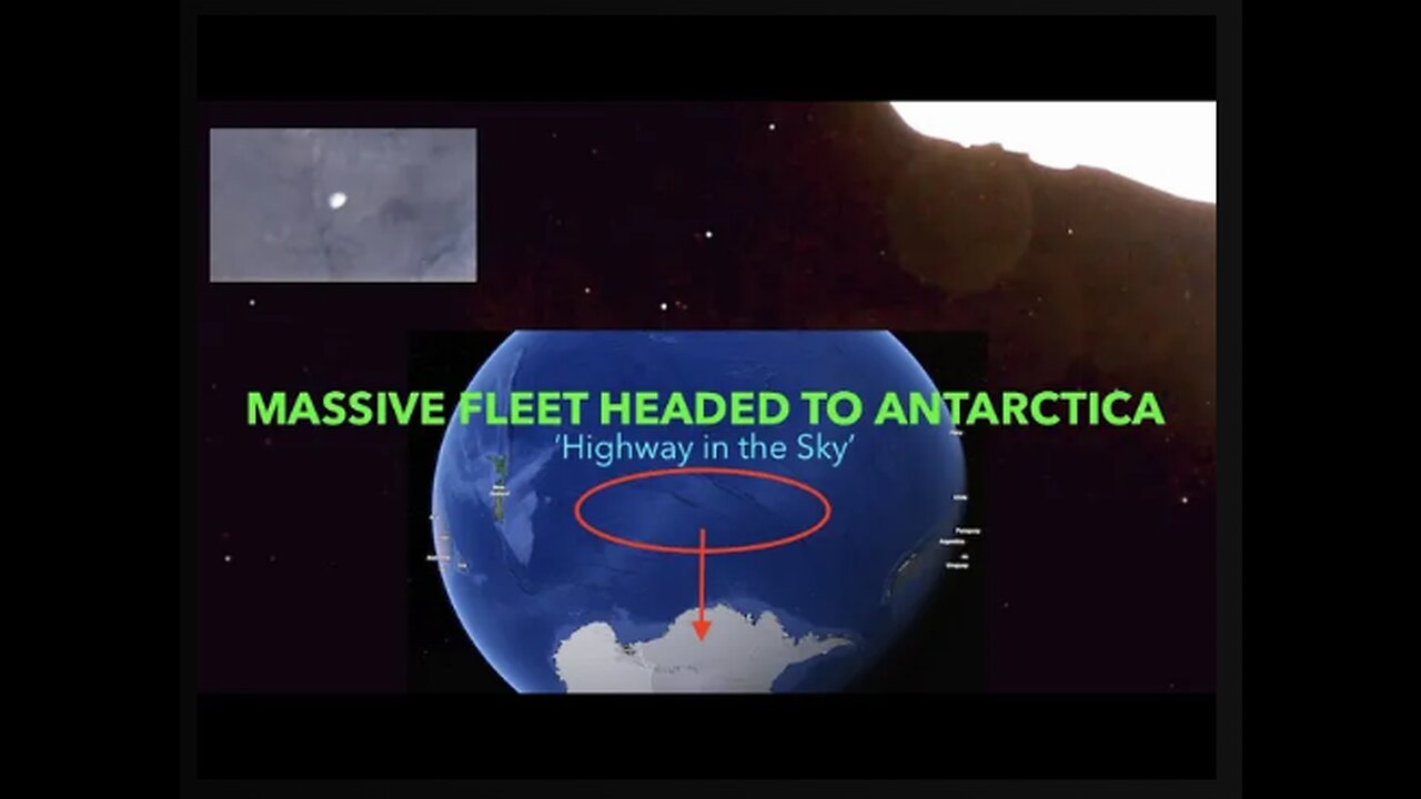 So THIS is what the pilots have been seeing! HUGE Fleet spotted in the SKY!!