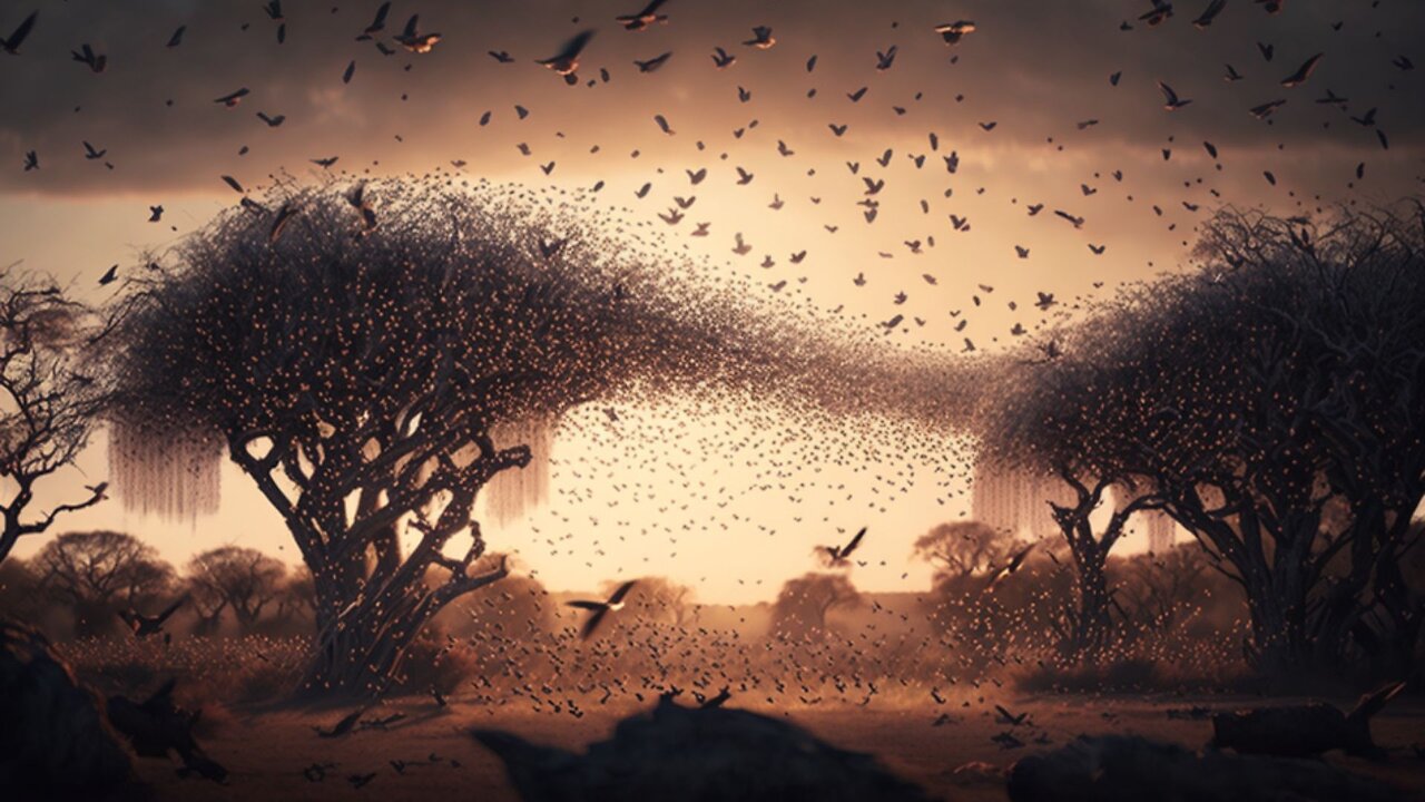 Starlings in Flight: 11 hours of Bird Sounds