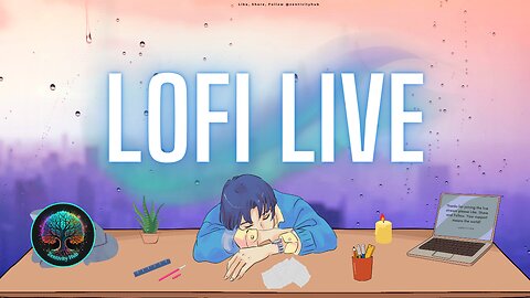 🌧️🎶👨‍🎓🌩️ The Ultimate Relaxing Lofi Hip Hop Beats Live + Rain & Thunder 🌩️👨‍🎓🎶🌧️ [Past Livestream]