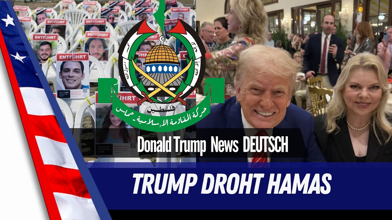 Trump droht Geiselnehmern der Hamas