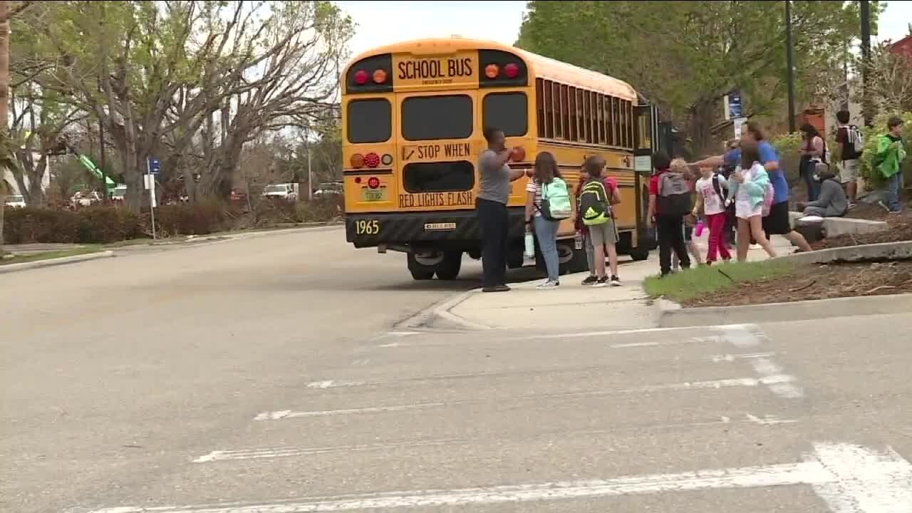 Sanibel School reopens after Hurricane Ian