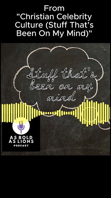 CHRISTIAN CELEBRITY CULTURE #church #greenroom #stage #platform #influencer #podcast #shorts