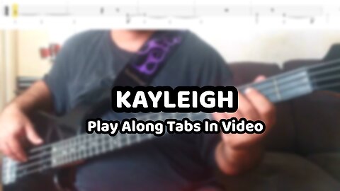 Marillion - Kayleigh - Bass Cover & Tabs