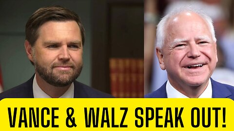 JD VANCE CALLS OUT THE PLANS OF THE DEEP STATE! TIM WALZ SPEAKS OUT AFTER LOST