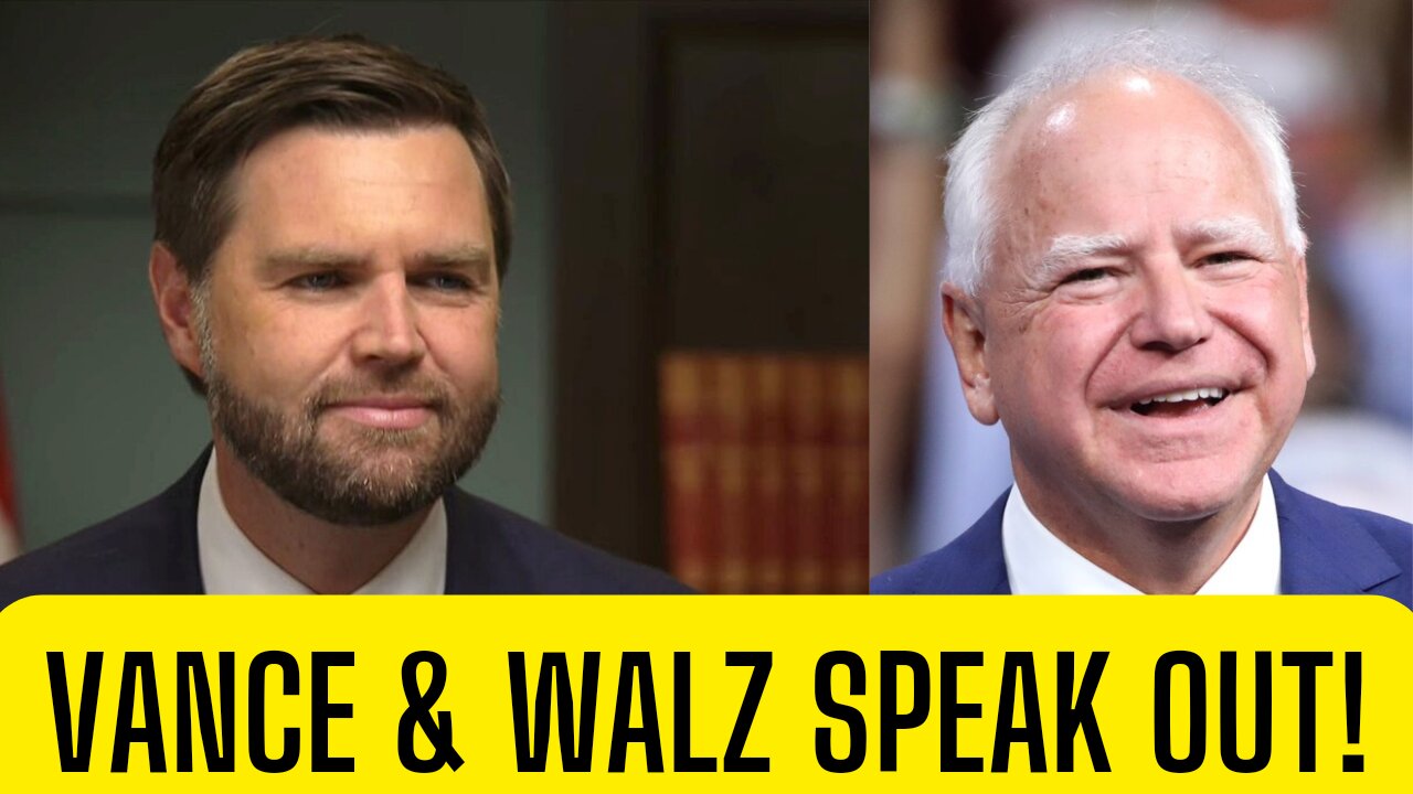 JD VANCE CALLS OUT THE PLANS OF THE DEEP STATE! TIM WALZ SPEAKS OUT AFTER LOST