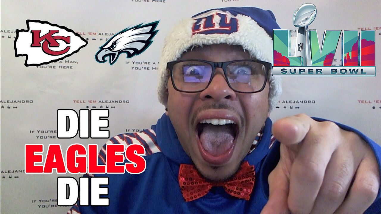 TEA: 2023 NFL SUPER BOWL Eagles DIED! Chiefs victorious, smoking a "GIANT" Philly blunt 😄