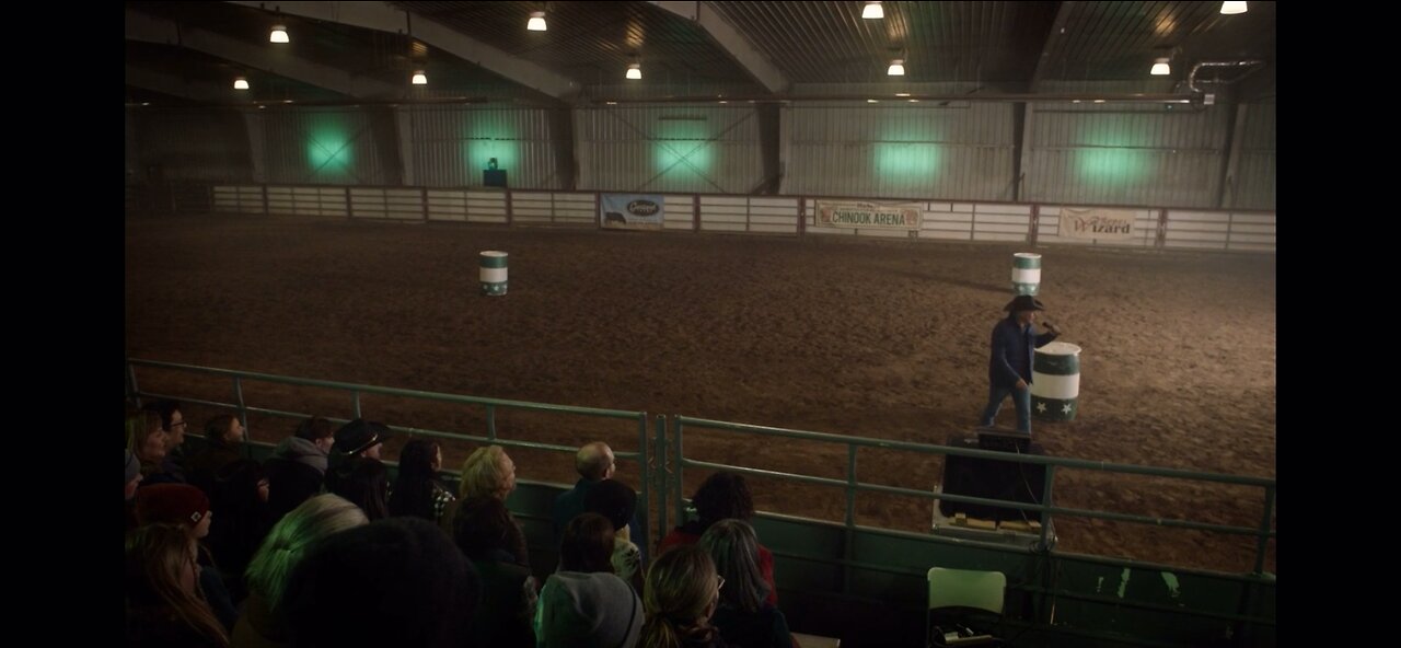 Heartland 16X14 Rebecca and Lyndy Barrel Racing