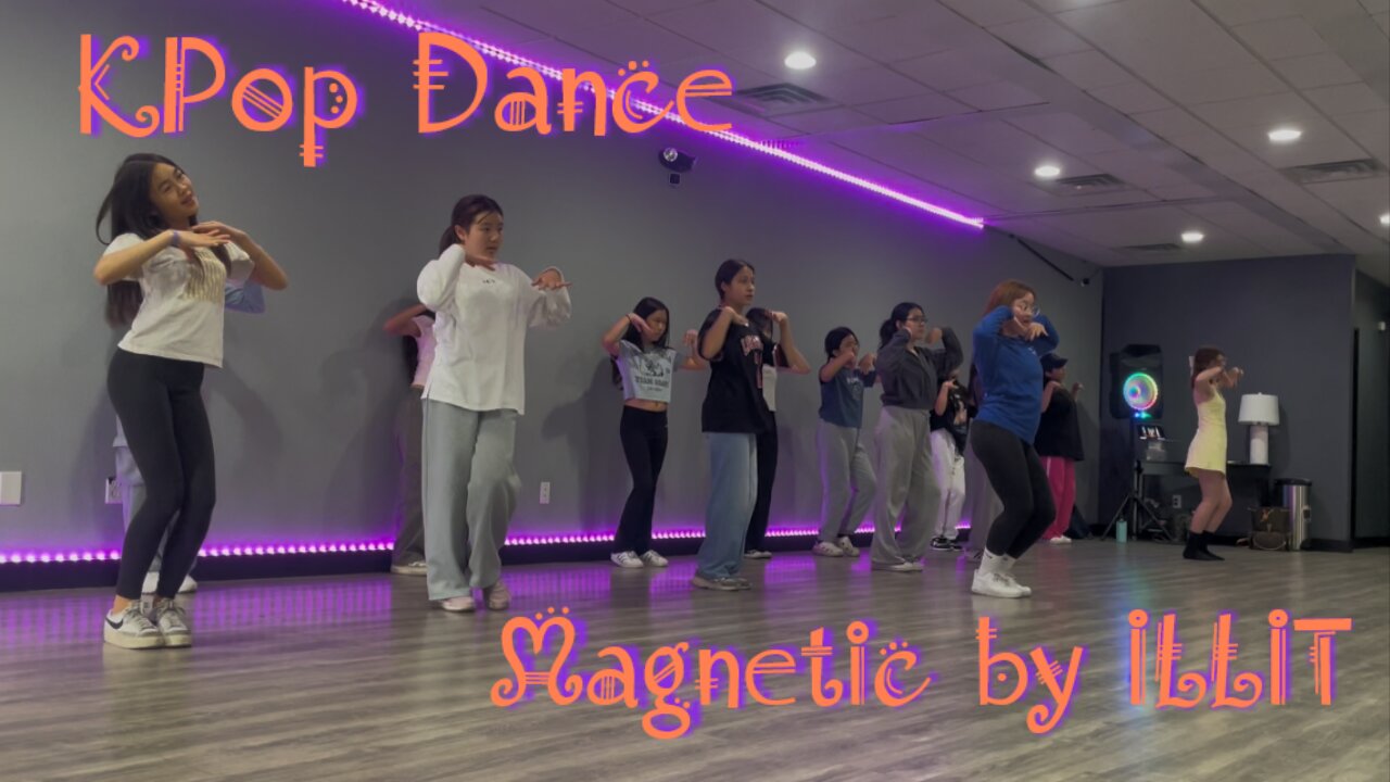 KPop Dance Saturday Class Las Vegas ~ "Magnetic" by ILLIT