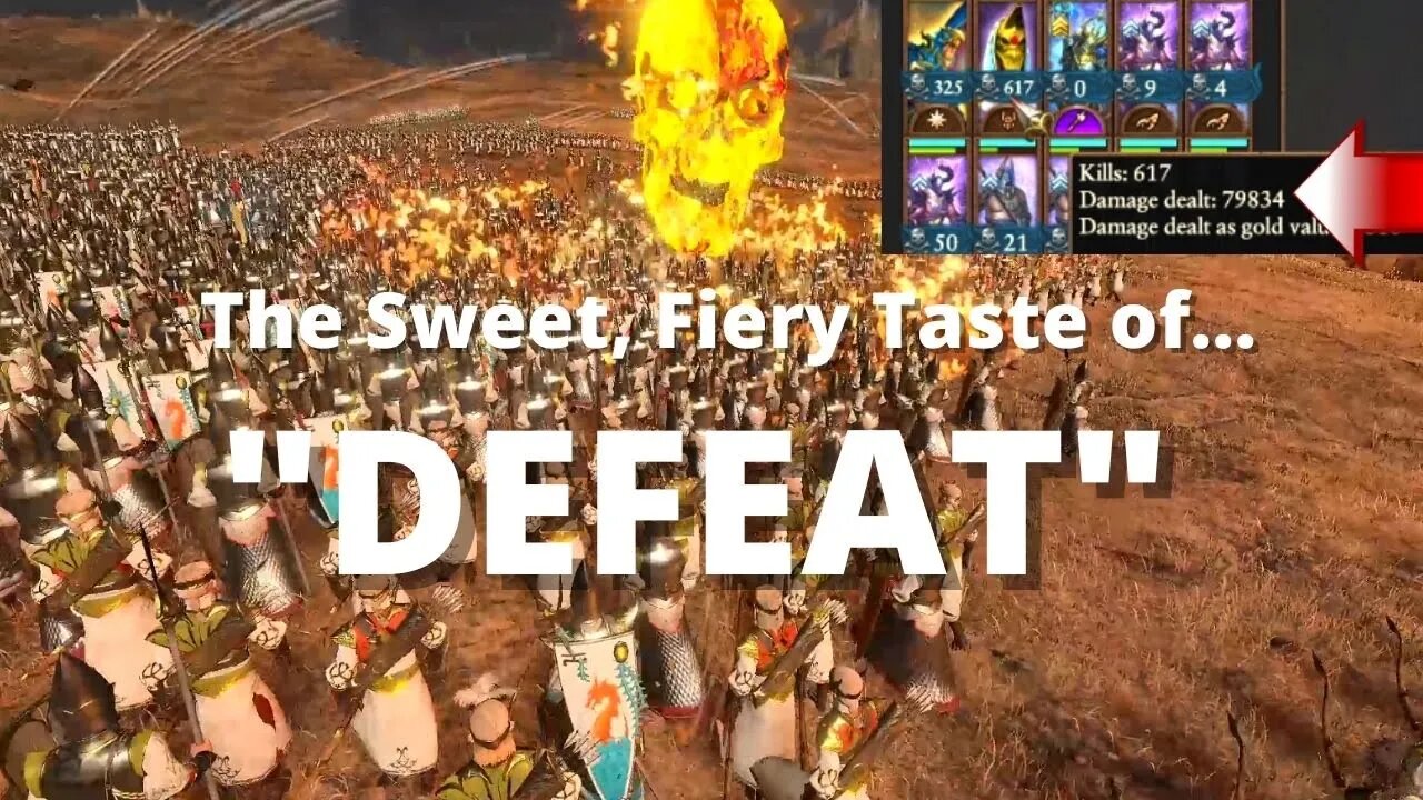 The Sweet Fiery Taste of "Defeat"