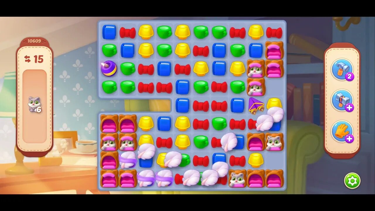 Playrix Homescapes Gameplay Walkthrough Level 10609