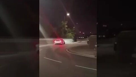 CAR HITS WALL