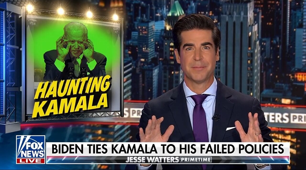 Watters: Biden Is Haunting Harris Campaign From The Grave