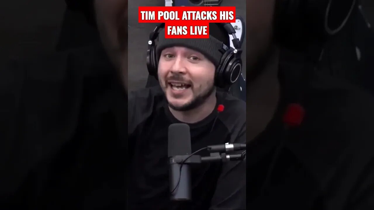 Tim Pool ATTACKS HIS FANS @Timcast #timpool @TimcastIRL #TIMPOOL full video on my channel!