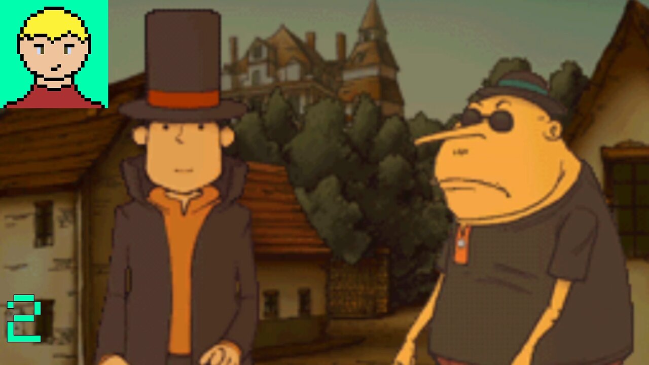 [Clock of purpose] Professor Layton and the Curious Village #2