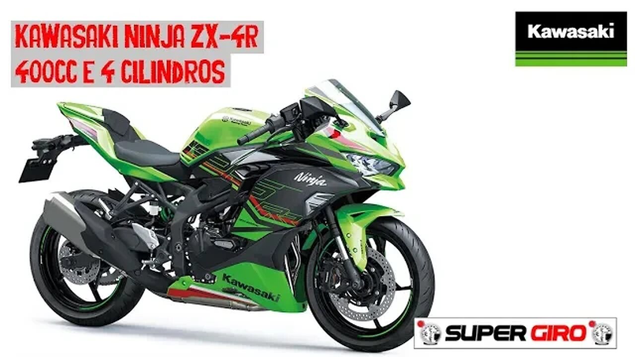 Kawasaki Ninja ZX-4R de 4 cilindros pode ser lançada ainda em 2023 #CANALSUPERGIRO