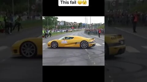 Supercar fail