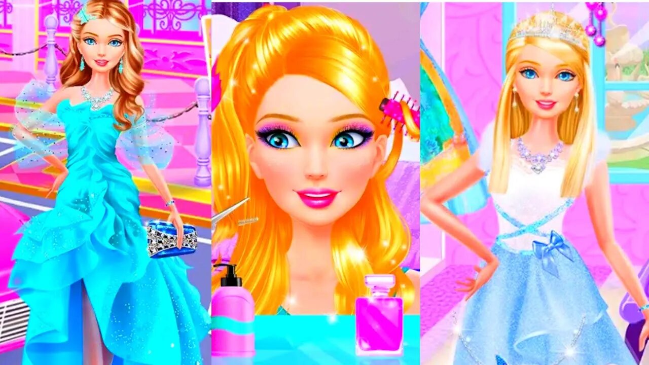 Doll makeup games for girls/makeup games/salon game/girl games/new game 2023 @TLPLAYZYT