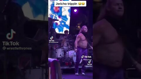 #chrisjericho living his best life jamming to #BXCMusic #Y2J #chrisjerichofozzy #fozzy #fozzynation