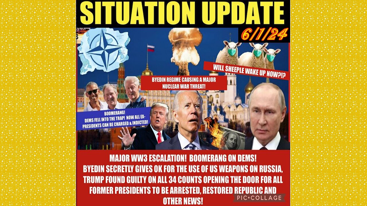 SG Anon. Juan O Savin ~ Situation Update 6/1/24 ~ Restored Republic > Judy Byington- Q+ White Hats