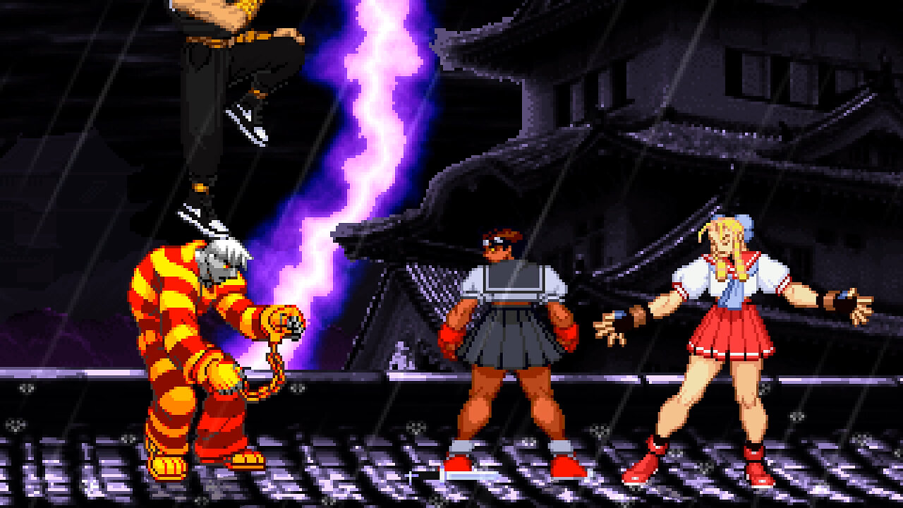 MUGEN - Evil Guy & Dark Cody vs. Evil Sakura & Dark Karin - Download