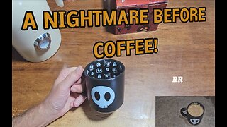 A Nightmare Before Coffee 14oz Ceramic Mug, Nice Size and Look