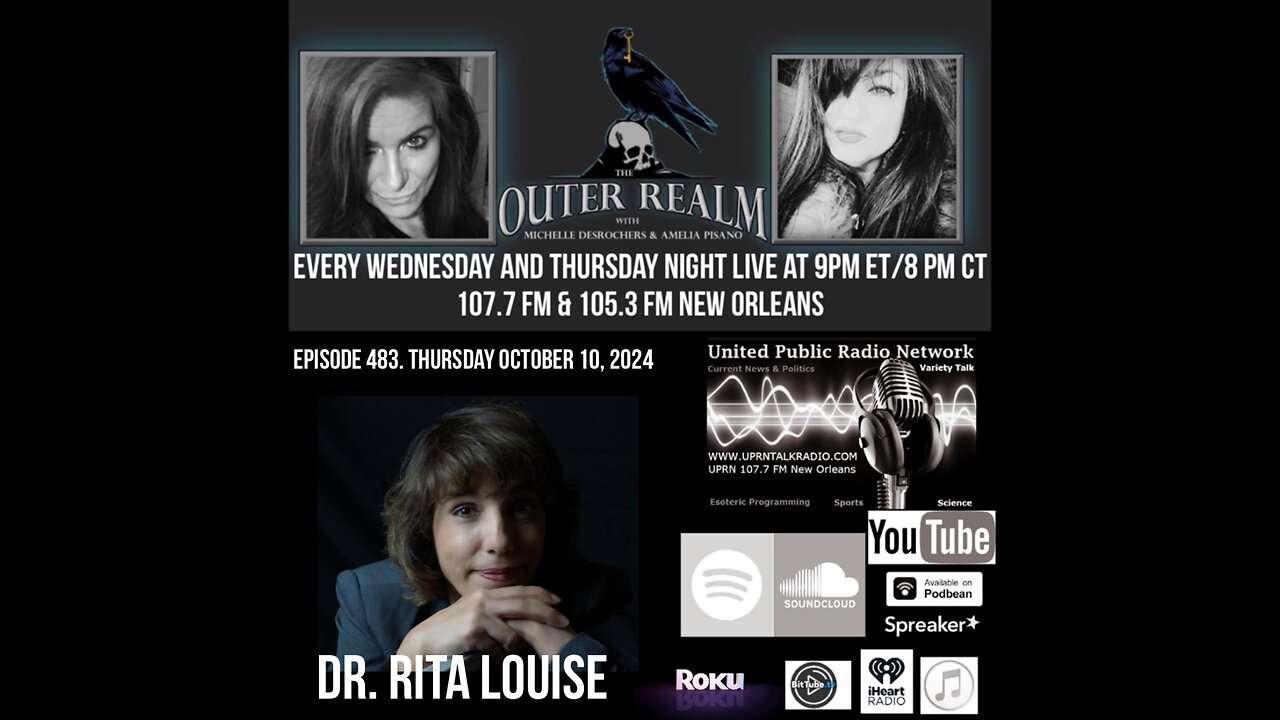 The Outer Realm-Dr. Rita Louise-Dark Angels: Ghosts, Spirits & Attached Entities